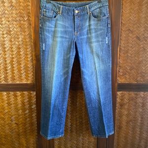 SEVEN7 JEANS - Gently loved boot cut distress 20W
